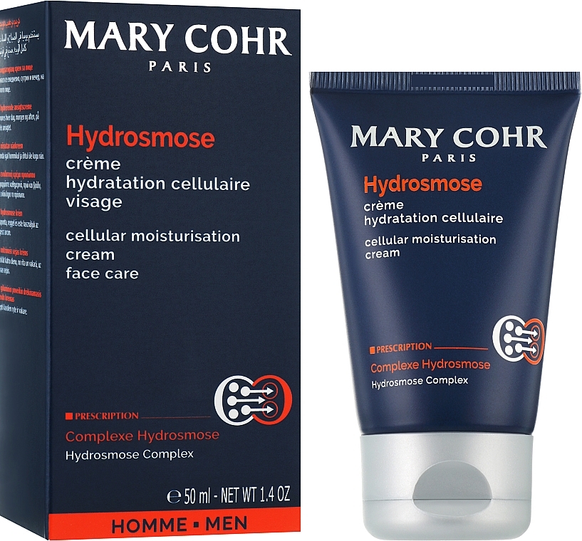 Feuchtigkeitsspendende Gesichtscreme - Mary Cohr Hydrosmose Homme Cellular Moisturisation Cream — Bild N2