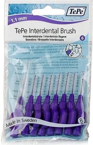 Zahnseide - Tepe Interdental Brushes Purple No. 6 — Bild N1