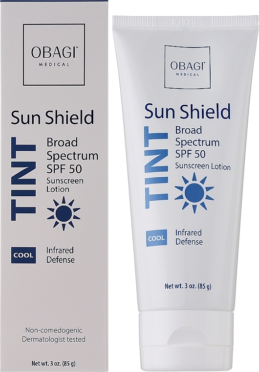 Sonnenschutzcreme für das Gesicht - Obagi Medical Sun Shield Tint Broad Spectrum SPF 50 — Bild N2