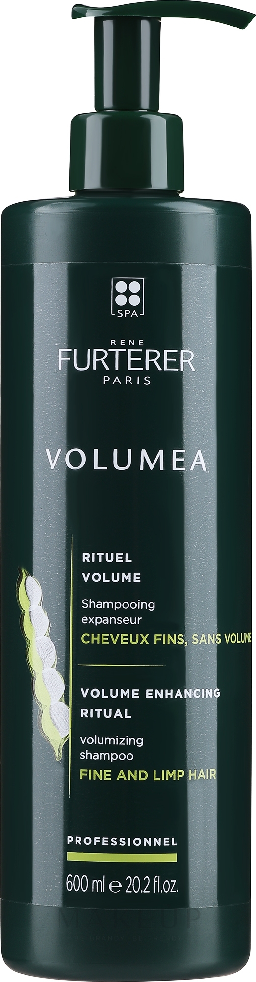 Volumen-Shampoo für feines Haar - Rene Furterer Volumea Volumizing Shampoo — Bild 600 ml