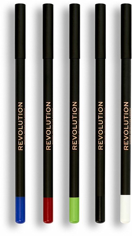 Set - Makeup Revolution Creator Revolution Artist Kohl Eyeliner Set (eyeliner/5x1.3g) — Bild N2