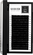 Falsche Wimpern C 0.15 (9 mm) - Nanolash Volume Lashes — Bild N4