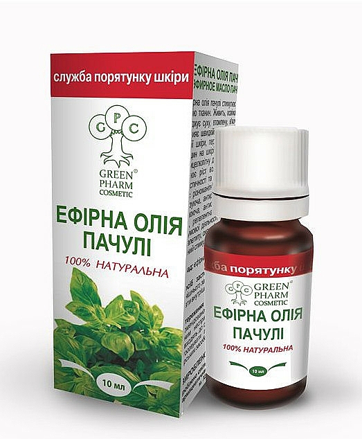 100% Natürliches ätherisches Patchouliöl - Green Pharm Cosmetic — Bild N1