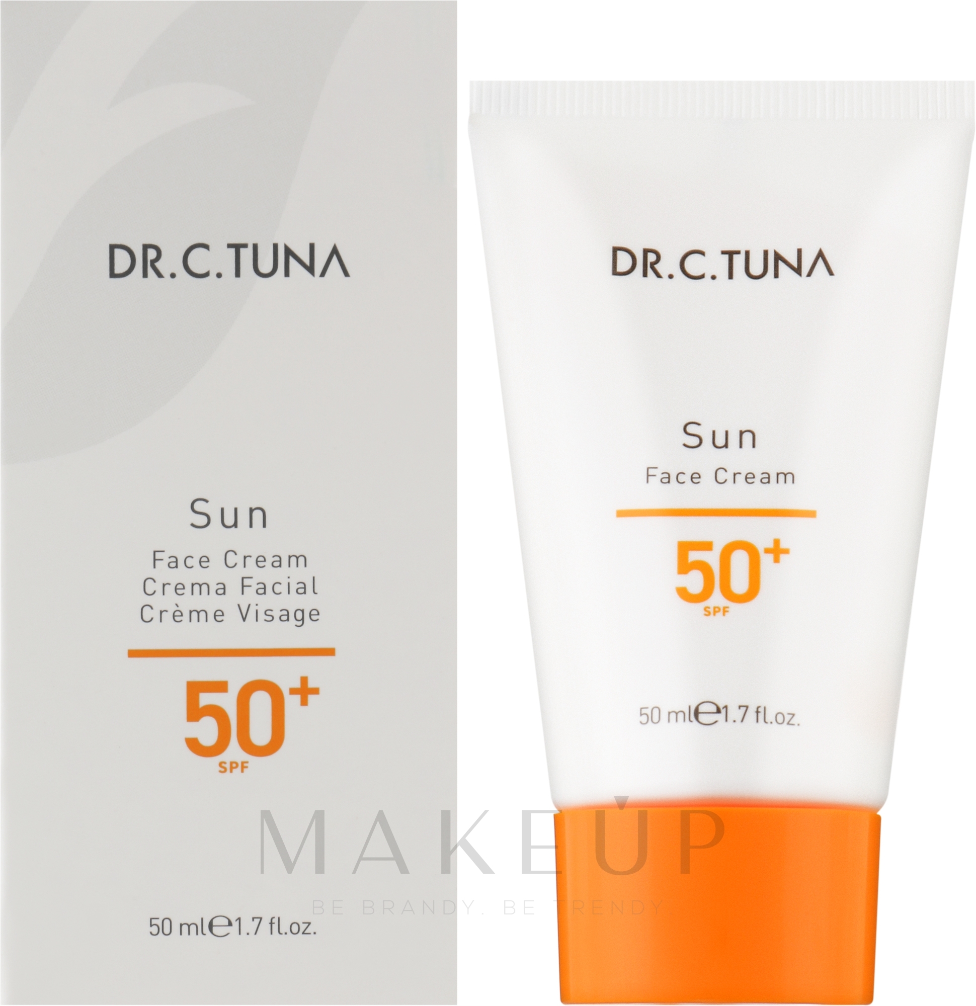 Sonnenschutzcreme für das Gesicht - Farmasi Dr. Tuna Sun Face Cream SPF50+ — Bild 50 ml