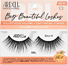 Düfte, Parfümerie und Kosmetik Künstliche Wimpern - Ardell BBL Big Beautiful Lashes Strut It