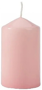 Zylindrische Kerze 60x100 mm rosa - Bispol — Bild N1