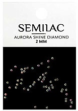 Strasssteine für Nägel 2 mm - Semilac Aurora Shine Diamond — Bild N1