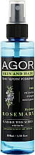 Düfte, Parfümerie und Kosmetik Rosmarin-Hydrolat - Agor Summer Time Skin And Hair Tonic