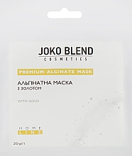 Glättende Alginatemaske für das Gesicht mit Gold und Lifting-Effekt - Joko Blend Premium Alginate Mask — Bild N1