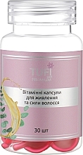 Düfte, Parfümerie und Kosmetik Vitaminkapseln für kräftiges Haar - Tufi Profi Premium 