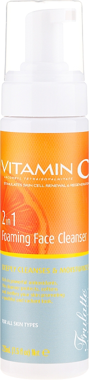 2in1 Reinigungsschaum für das Gesicht mit Vitamin C - Frulatte Vitamin C Foaming Face Cleanser 2 in 1
