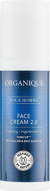 Regenerierende und straffende Gesichtscreme für Männer - Organique Naturals Pour Homme Face Cream 2.0 — Bild N1