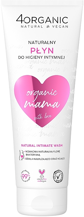 Natürliche Flüssigkeit für die Intimhygiene - 4Organic Organic Mama Natural Intimate Wash  — Bild N1