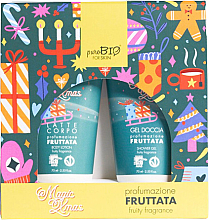 Körperpflegeset - PuroBio Cosmetics Magic Xmas Fruttata Kit  — Bild N1