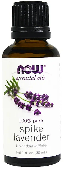 100% Reines ätherisches breitblättriges Lavendelöl - Now Foods Essential Oils 100% Pure Spike Lavender — Bild N1