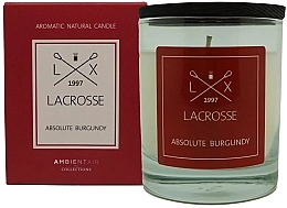 Düfte, Parfümerie und Kosmetik Duftkerze - Ambientair Lacrosse Absolute Burgundy
