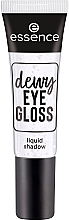 Düfte, Parfümerie und Kosmetik Flüssiger Lidschatten mit glänzendem Finish - Essence Dewy Eye Gloss Liquid Shadow 