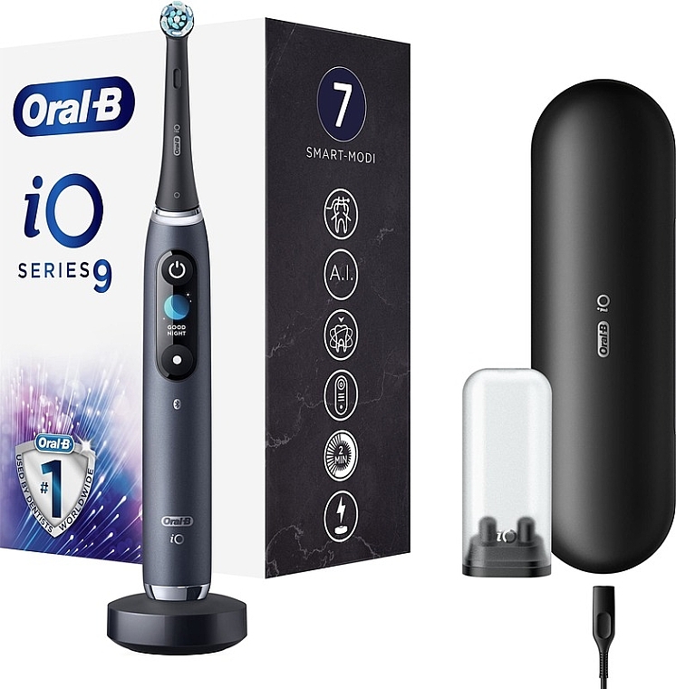 Elektrische Zahnbürste schwarz - Oral-B iO Series 9  — Bild N2