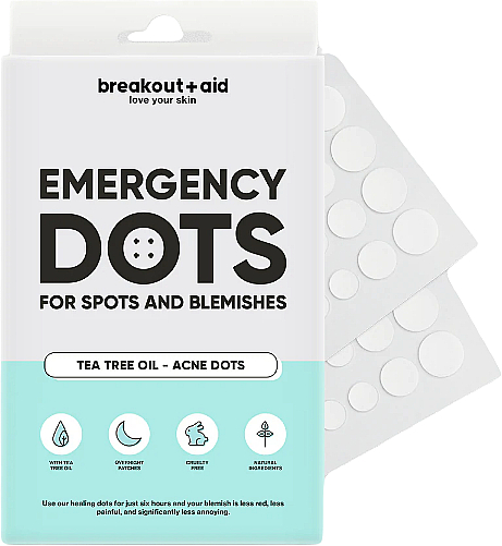 Patches gegen Akne mit Teebaumöl - My White Secret Emergency Dots For Spots And Blemishes With Tea Tree Oil — Bild N1