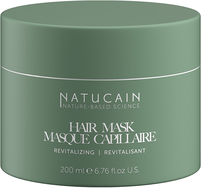 Revitalisierende Haarmaske - Natucain Revitalizing Hair Mask — Bild N1