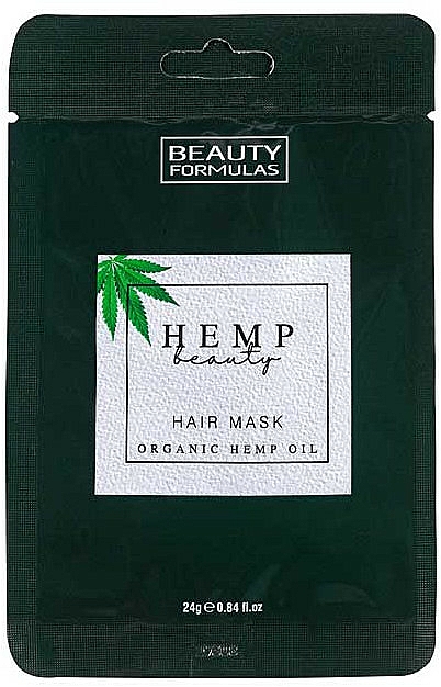 Haarmaske mit Bio-Hanföl - Beauty Formulas Hemp Beauty Hair Mask