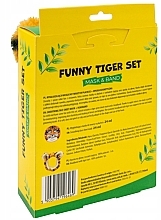 Gesichtspflegeset - Mond'Sub Funny Tiger Set (Tuchmaske für das Gesicht 24ml + Haarband 1 St.) — Bild N3