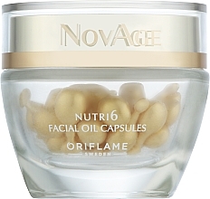 Revitalisierende Gesichtskapseln - Oriflame NovAge Nutri6 Facial Oil Capsules Christmas Edition — Bild N1