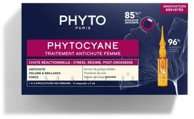 Ampullen gegen Haarausfall - Phyto Phytocyane Treatment — Bild 12 x 5 ml