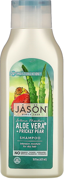 Feuchtigkeitsspendendes Shampoo mit Aloe Vera - Jason Natural Cosmetics Moisturizing Aloe Vera 84% Shampoo 