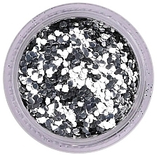 Nailmatic Pure Glitter Large Silver Glitter  - ️Nagelglitzer — Bild N2