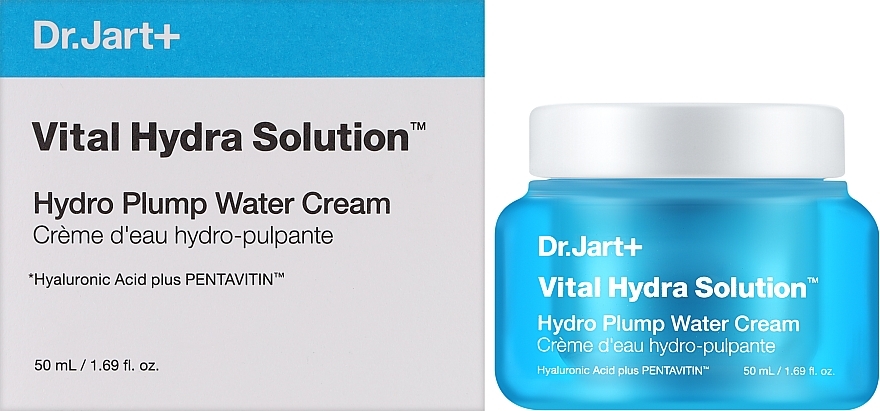 Feuchtigkeitsspendende Creme-Gel für das Gesicht - Dr. Jart+ Vital Hydra Solution Hydro Plump Water Cream — Bild N2