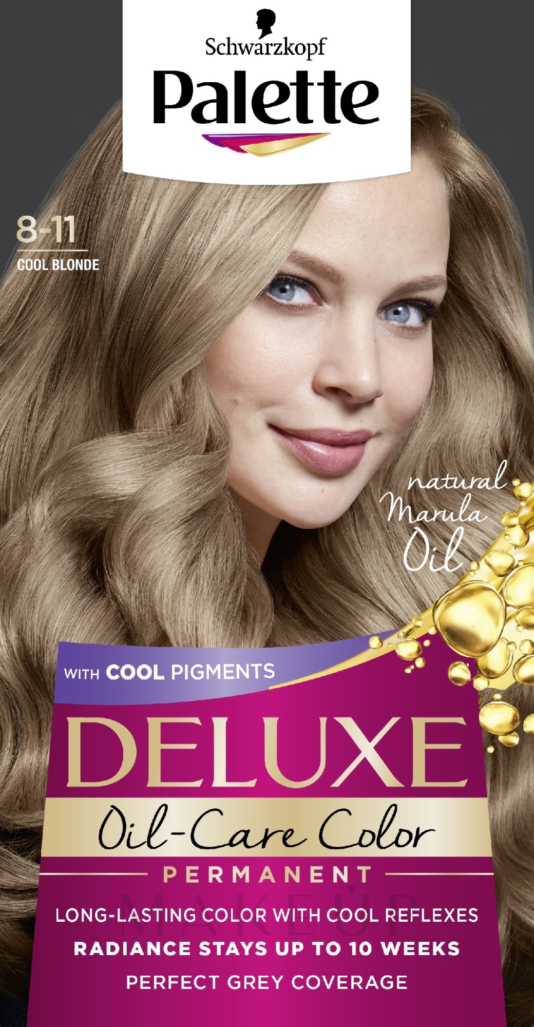 Permanente Haarfarbe - Palette Deluxe Oil-Care Color 3 Ks — Foto 8-11