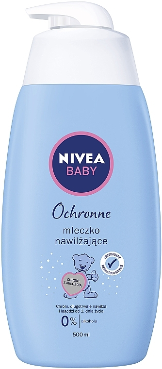 Schützende und feuchtigkeitsspendende Körpermilch für Babys - NIVEA Baby Velvet Moisturizing Milk — Bild N1