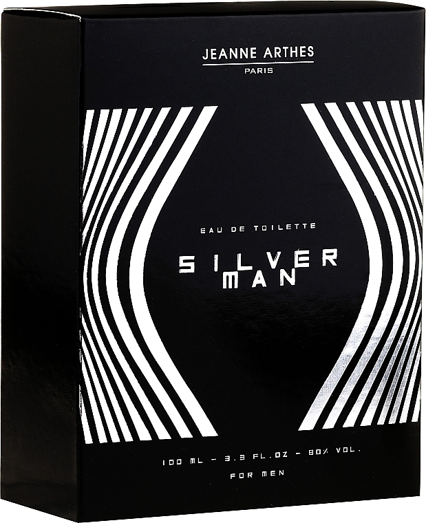Jeanne Arthes Silver Man - Eau de Toilette — Bild N1