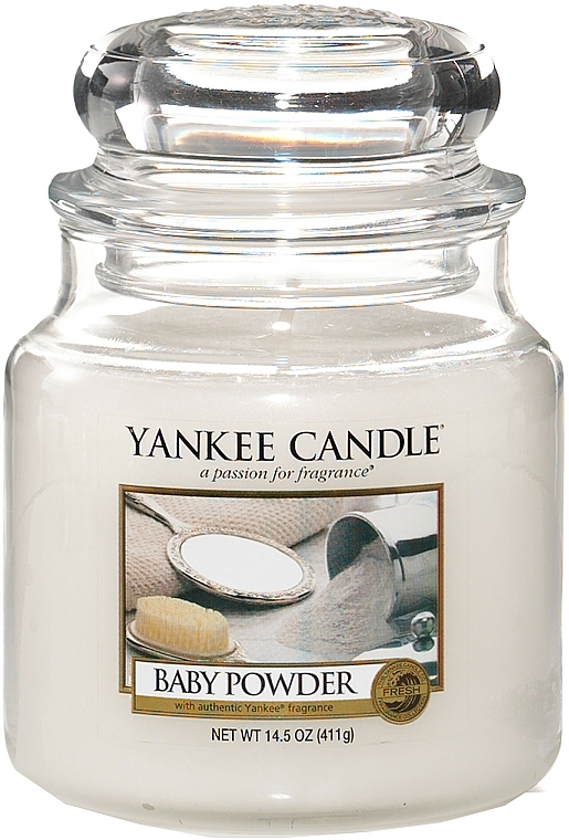Duftkerze im Glas Baby Powder - Yankee Candle Baby Powder Jar — Bild N1