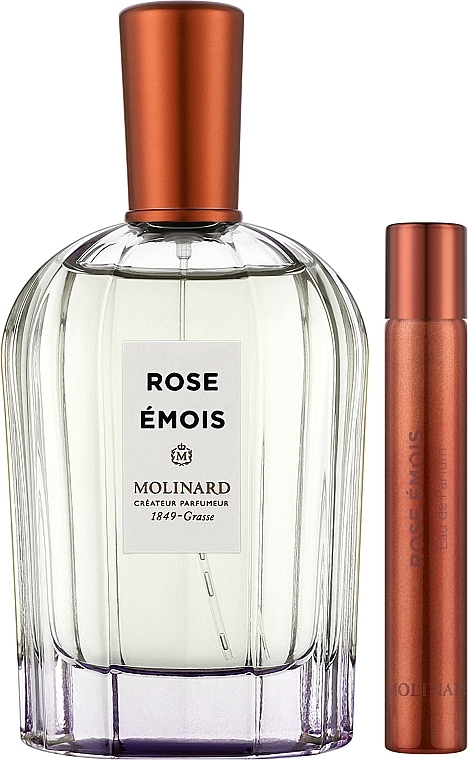 Duftset (Eau de Parfum 90ml + Eau de Parfum 7.5ml) - Molinard Rose Emois  — Bild N1