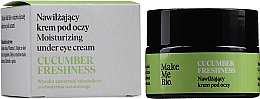 Düfte, Parfümerie und Kosmetik Feuchtigkeitsspendende Augencreme mit Gurke - Make Me Bio Cucumber Freshness