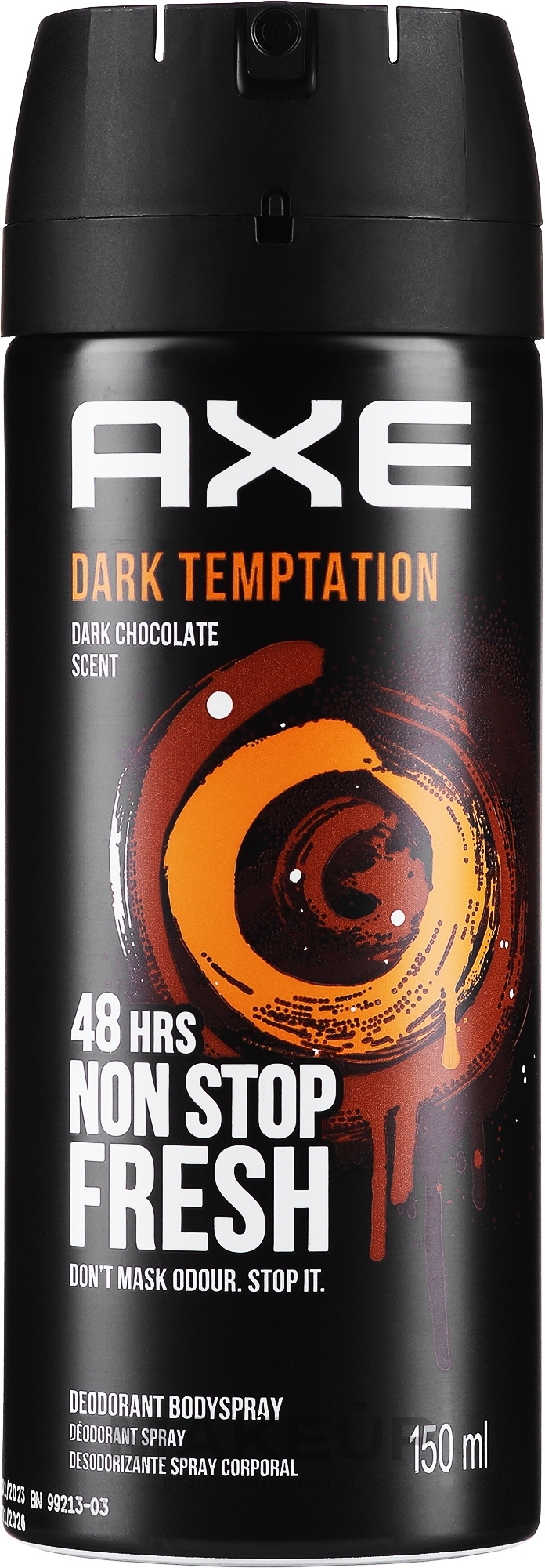 Deospray - Axe Dark Temptation Deodorant Body Spray Deo Vapo — Bild 150 ml