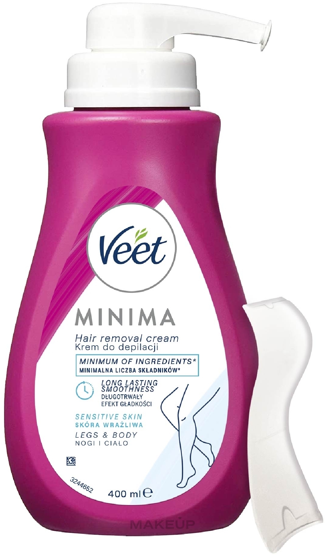 Enthaarungscreme für empfindliche Haut - Veet — Foto 400 ml