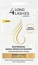 Düfte, Parfümerie und Kosmetik Haarmaske-Serum für mehr Glanz - Long4Lashes Hair Shine Power