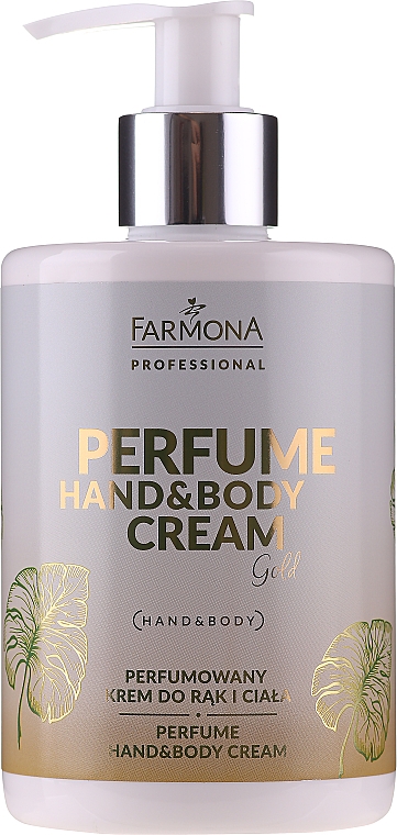 Parfümierte Hand- und Körpercreme - Farmona Professional Perfume Hand&Body Cream Gold — Foto N3
