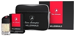 Düfte, Parfümerie und Kosmetik Tonino Lamborghini Millenials - Duftset (Eau de Toilette 40ml + Kosmetiktasche) 