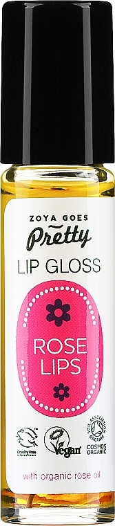 Lipgloss Rose - Zoya Goes Lip Gloss Rose Lips — Bild N1