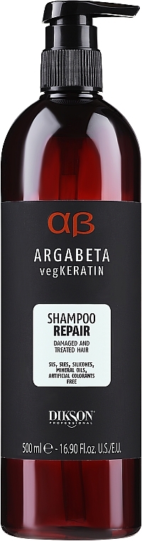 Regenerierendes Shampoo für geschädigtes Haar - Dikson Argabeta Repair Shampoo — Bild N3
