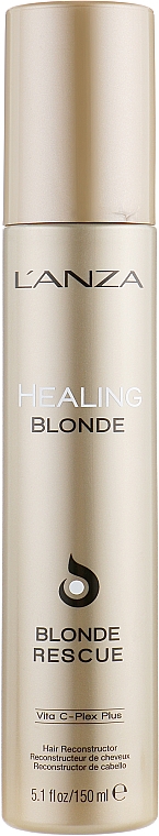 Regenerierende Haarcreme für entfärbtes Haar - L'anza Healing Blonde Rescue — Bild N1