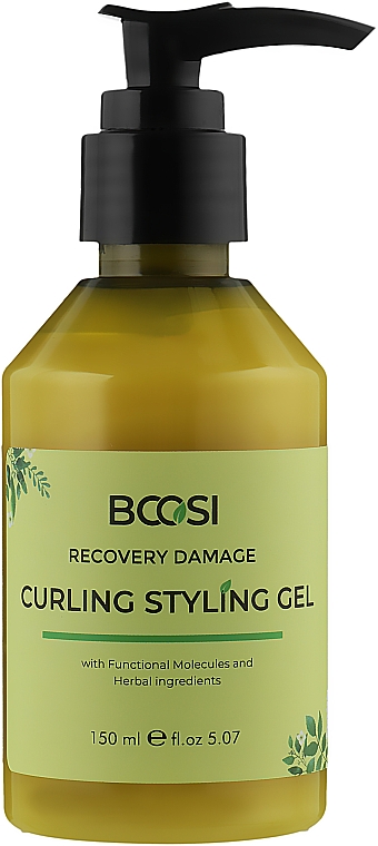 Haarstyling-Gel - Kleral System Bcosi Recovery Danage Curling Styling Gel — Bild N1