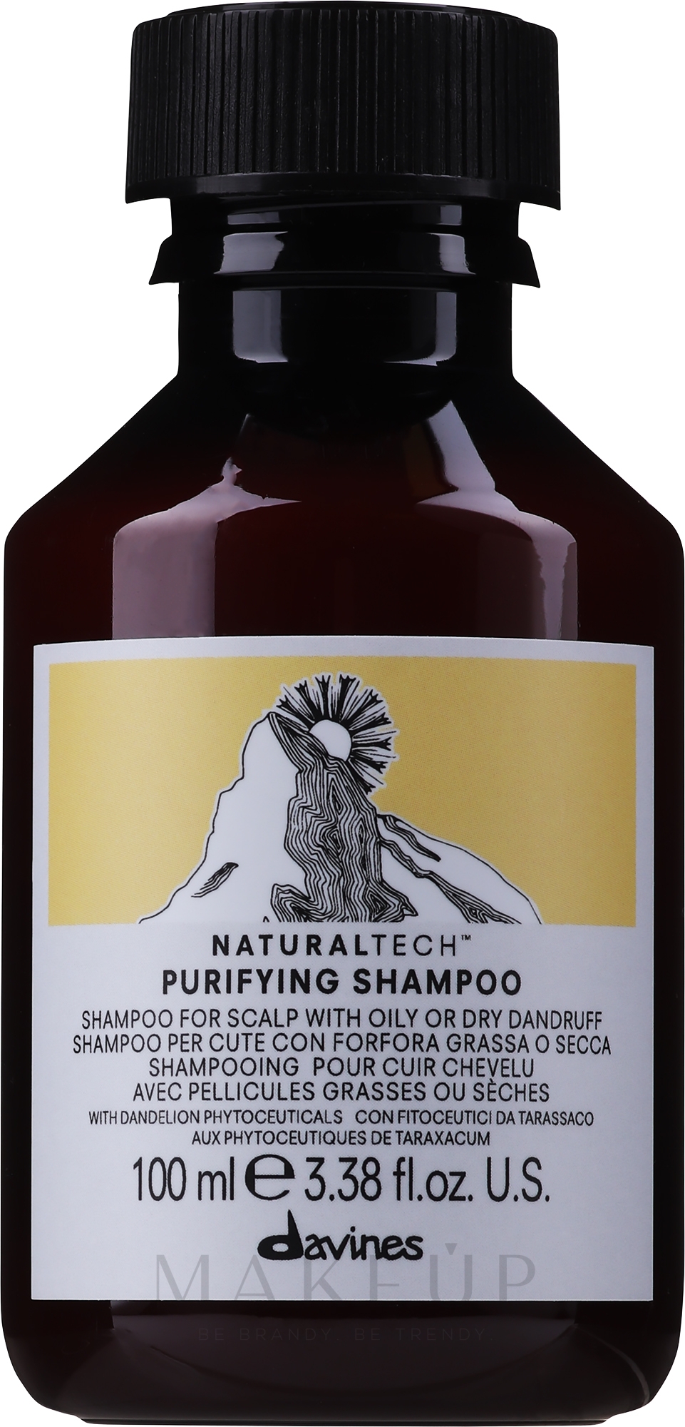 Reinigungsshampoo gegen Schuppen - Davines Purifying Shampoo — Foto 100 ml