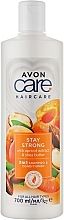 2in1 Shampoo-Conditioner - Avon Care Stay Strong Apricot & Shea Butter Shampoo And Conditioner — Bild N1