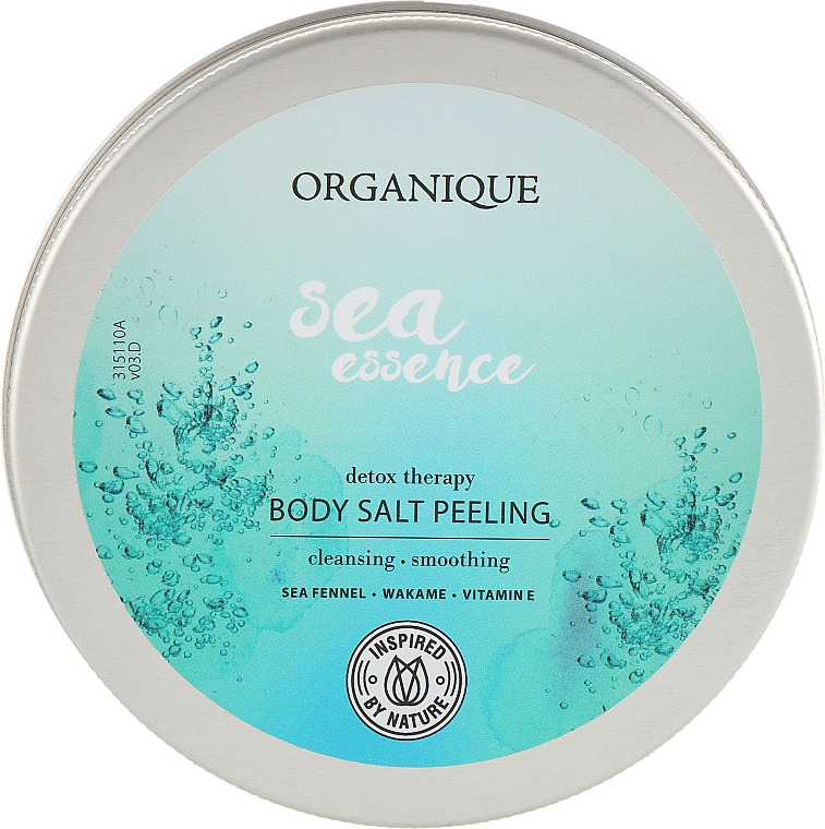 Entgiftendes Salzpeeling für den Körper mit Meeresduft - Organique Sea Essence Body Salt Peeling — Bild N1