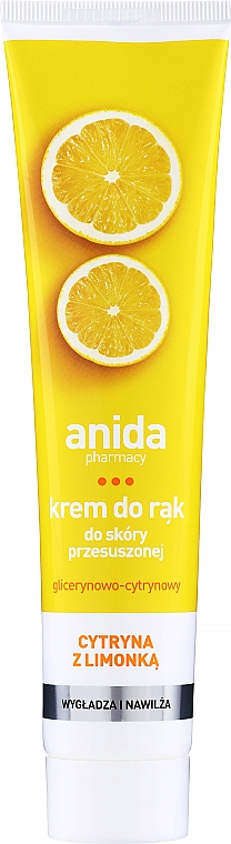 Handcreme mit Zitrone - Anida Pharmacy Lemon Hand Cream — Bild N1